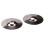 2Pcs Durable Silver Drum Cymbal Crash Metal Percussion Instrument 11