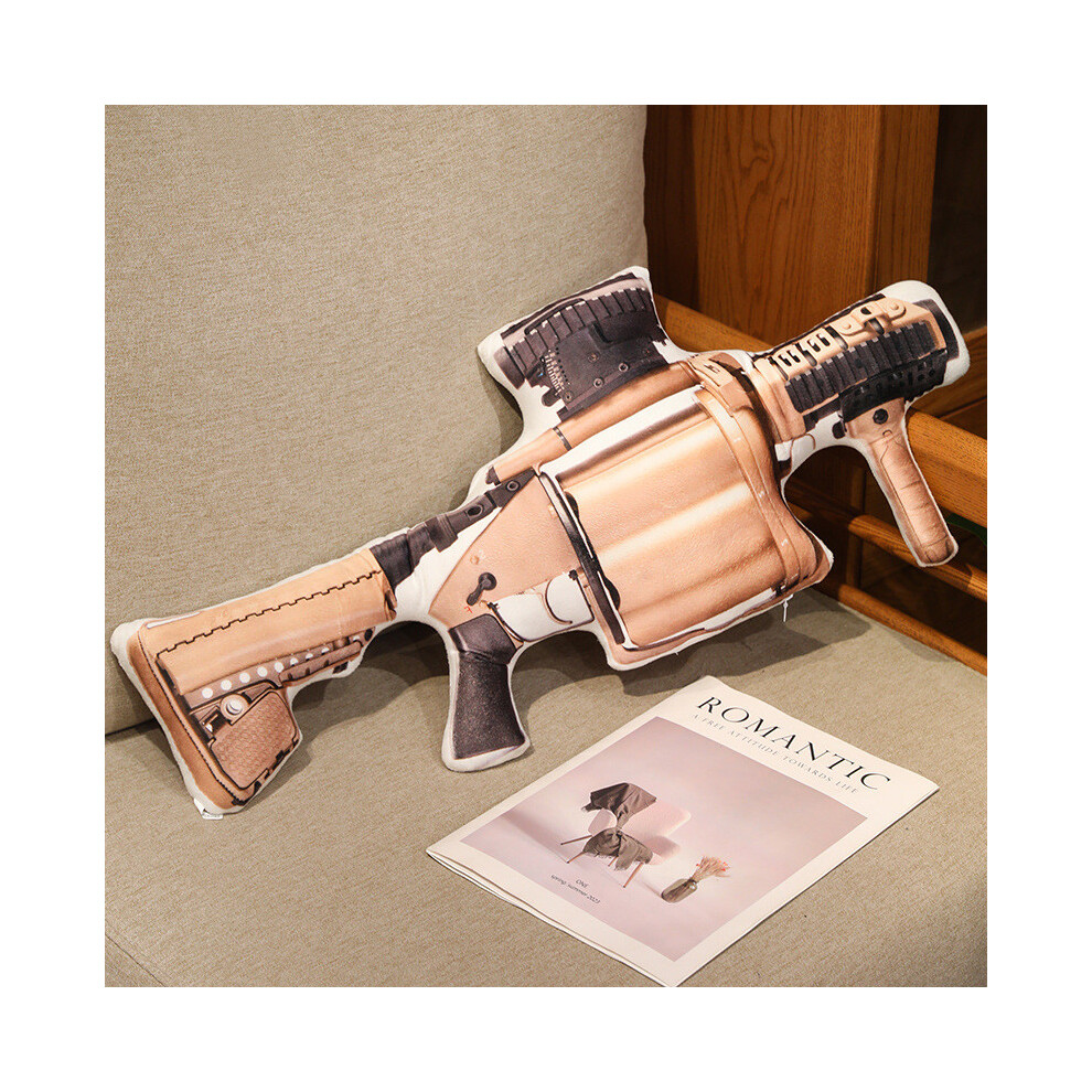 (StyleH) Ak47 Rifle Sniper Plush Pillow With Cartoon Design Kids Decor Ornament Bedroom-image-OPC-PJFRXMF-NEW