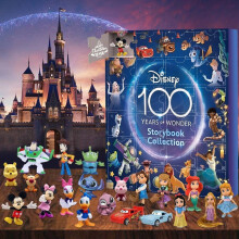 (Blue Purple)Land Christmas Countdown Blind Box 100th Anniversary Charakter Überraschung