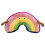 (Square)Amuseables Regenbogenwal Plüschpuppe mit Stickerei Geschenk für 2