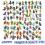 Lot de 104 blocs de construction Ninjago mini figurines enfants puzzle assemblage jouet cadeaux 1