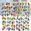 Lot de 104 blocs de construction Ninjago mini figurines enfants puzzle assemblage jouet cadeaux 7