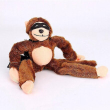 (Monkey)Wildlife Finger Slingshot Soft Plush Toys Animal Childs Birthday Gifts Doll Fun