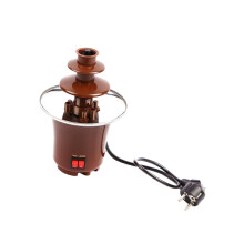 3-Tier Chocolate Fondue Stainless Steel Chocolate Fountain EU Plug