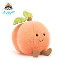 Pink Peach Plush Toy Cute Stuffed Doll Bag Pendant Gift Decoration