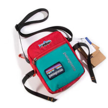 (Red)Patagonia Tasche praktische Umhängetasche Herren Damen Reise Schultertasche Kuriertasche