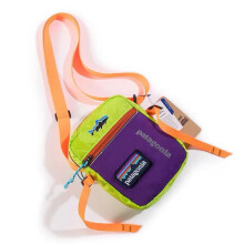 (Purple)Patagonia Tasche praktische Umhängetasche Herren Damen Reise Schultertasche Kuriertasche