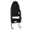 Ironing Board Holder Wall Mounted Storage With Hooks Black 1