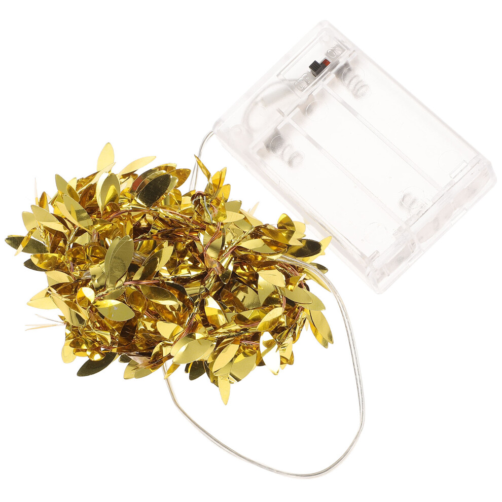 Mlins  Golden Pull Lantern Leaf Vine String Lights Fake Plants With-image-OPC-PJFSVY2-NEW