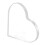 Shape Heart Memorial Decor Acrylic Love Ornaments 10