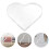 Shape Heart Memorial Decor Acrylic Love Ornaments 3