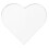 Shape Heart Memorial Decor Acrylic Love Ornaments 6