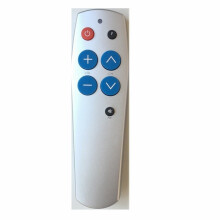 (Silver)Tabtime Big Button TV Fernbedienung einfach zu bedienen und einzurichten Universal Fernbedienung TV