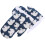 Kitchen Oven Heat Mitts Blue Cotton 1 Pair 3