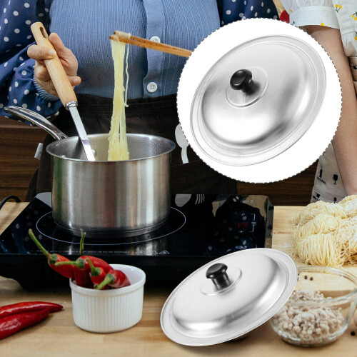 Universal Lid Aluminum Cooking Pot Lid Round Shape 1 Piece 2