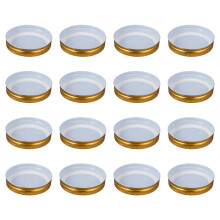 16 stück 70 mm luftdichte weissblech deckel für marmeladengläser
