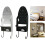 Ironing Board Holder Wall Mounted With Hooks For Ironing Board Storage Black 5