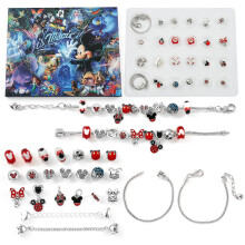 (Style 1)Naais Mickey Taylor Swift Thema Kerstmis Aftelkalender Armband Doos Blind