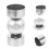 2 Pcs Handrail End Cover Stair Caps Black Round Covers Connectors 7