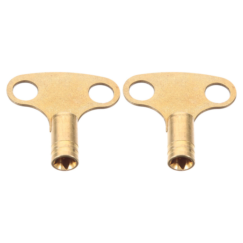 2Pcs Bleeder Key Wrench Tool Radiator Bleeding Heater Bleed Key Small 3033542815051