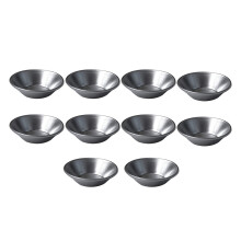 24Pcs Aluminum Reusable Baking Molds Silver Non-Stick Egg Tart Pans