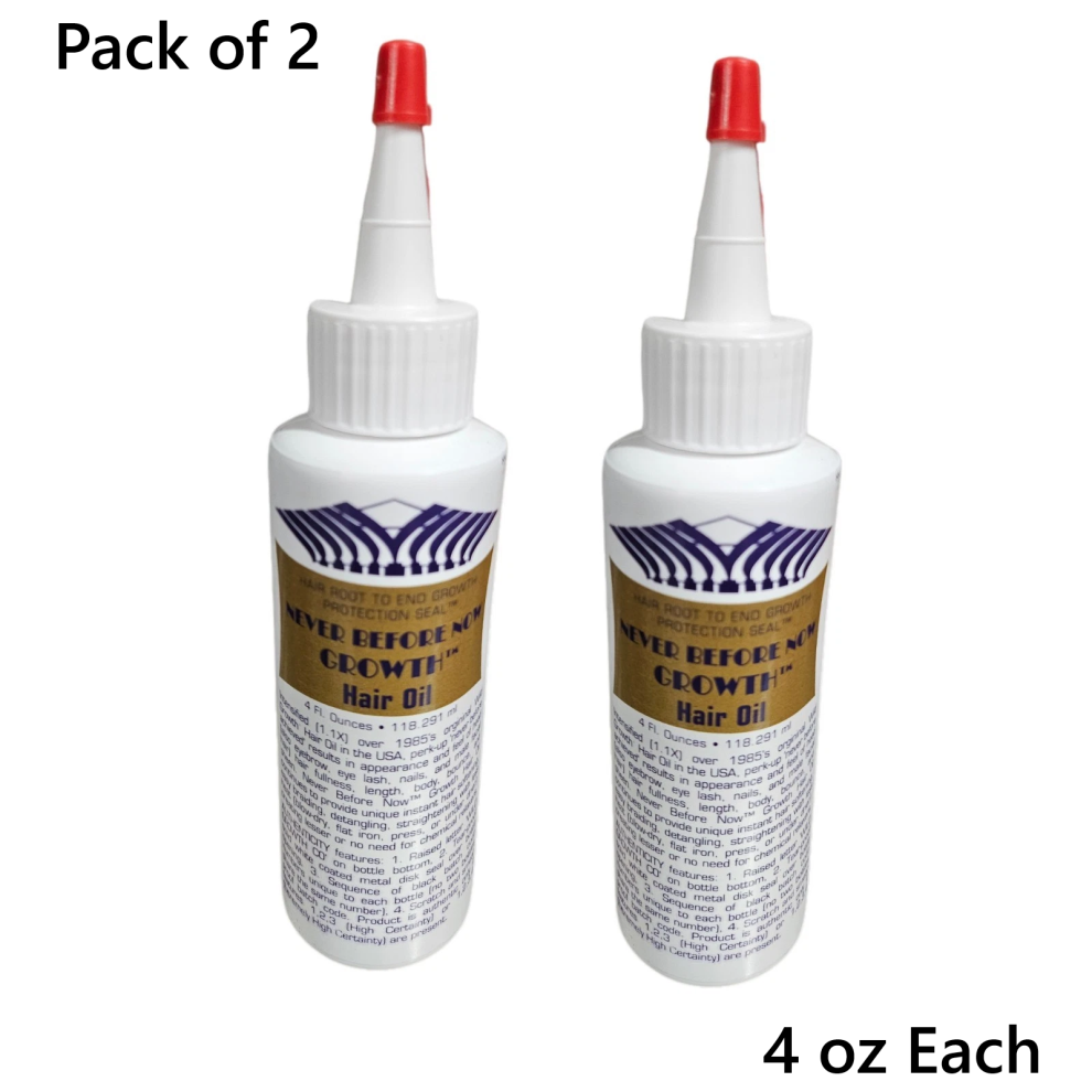 Wild Growth Never Before Now Hair Oil 4Oz