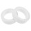 White Safety Tape For Floor 2 Rolls 10.8 Feet 11