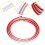 PVC Lines Edging Trim Self Adhesive Flexible Molding Wall 4