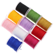 10 Colors Nylon Rope Cord for Jewelry Making Beading Thread Craft