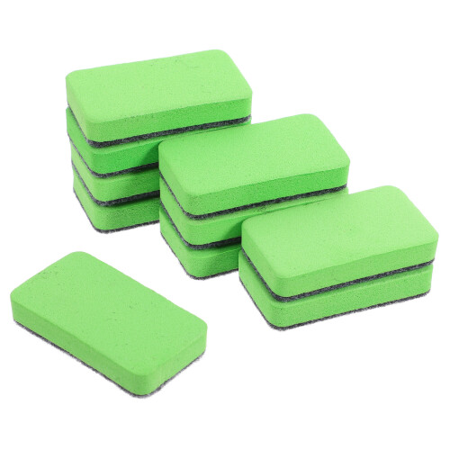 10Pcs Lightweight Felt Whiteboard Erasers for Home Office Training 2