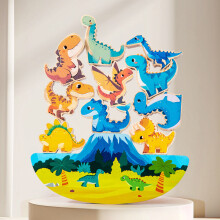 Dinosaurier Balance Stapelblöcke Puzzle Spielzeug für Kinder frühes Lernen Spielen und