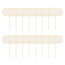 3sets Acrylic Snowflake Toppers Christmas Cake Ornaments Cupcake Picks For Festive Decorations () 12pcs*3