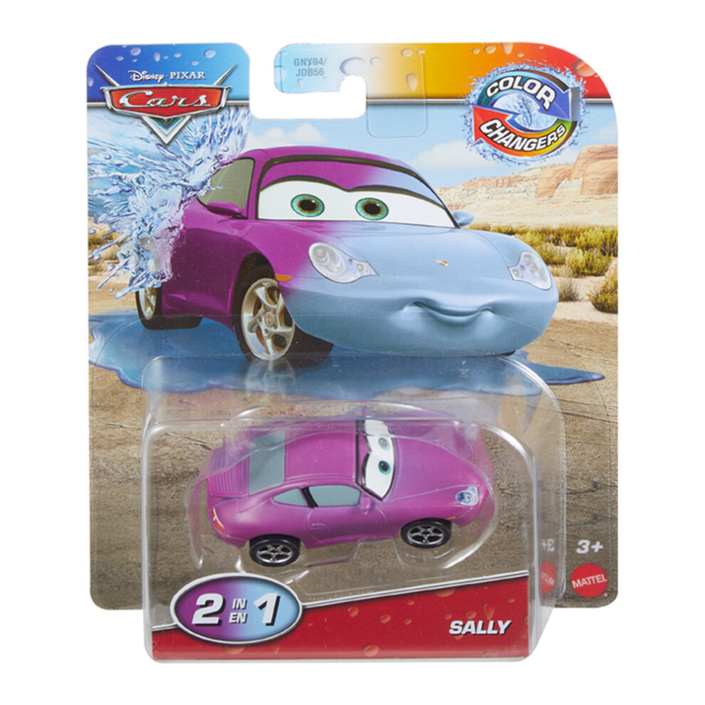 Mattel Disney Pixar Cars: Colour Changers - Sally Toy Car Jhg31