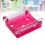 Red Slide Drawer Organizer Stainless Steel Fixed Space Saver Rack 4