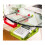 Red Slide Drawer Organizer Stainless Steel Fixed Space Saver Rack 2