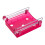 Red Slide Drawer Organizer Stainless Steel Fixed Space Saver Rack 9