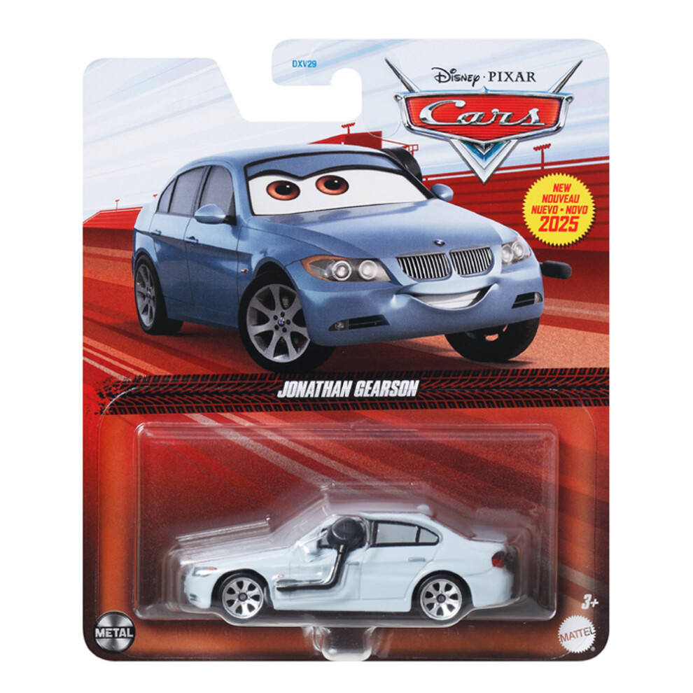 Mattel Disney Pixar Cars: Jonathan Gearson Diecast Car Htx93