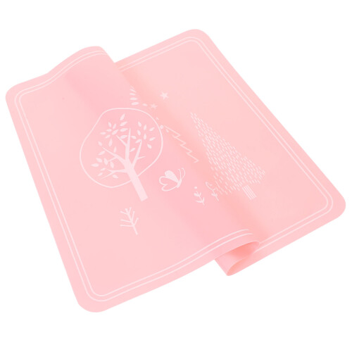 Silicone Table Mats for Dining Table Kids Washable Multi Color