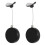 2Pcs Retractable Steel Cable Lock Black Anti-Theft Security for Tools 8