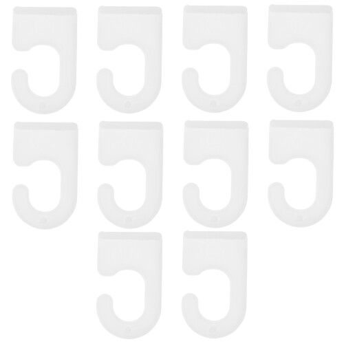 10pcs Practical Scroll Hooks for Wall Poster Fixing and Replacement