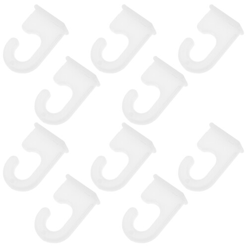 10pcs Practical Scroll Hooks for Wall Poster Fixing and Replacement 2
