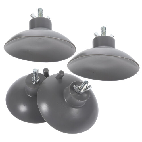 4Pièces Ventouses PVC Grises Pour Embosseuse À Saucisse 1