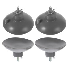 4Pièces Ventouses PVC Grises Pour Embosseuse À Saucisse