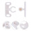 12Pcs Plastic Ball Roller Catch Door Latches for Furniture Use 3