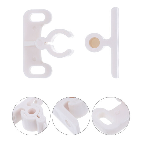 12Pcs Plastic Ball Roller Catch Door Latches for Furniture Use 2