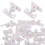 12Pcs Plastic Ball Roller Catch Door Latches for Furniture Use 8