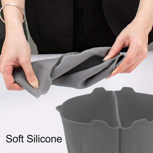 2 Piece Slow Cooker Liner Grey Color Kitchen Accessory For Slow Cookers 1