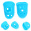 10pcs silicone finger guards for guitar ukulele beginner xs 3