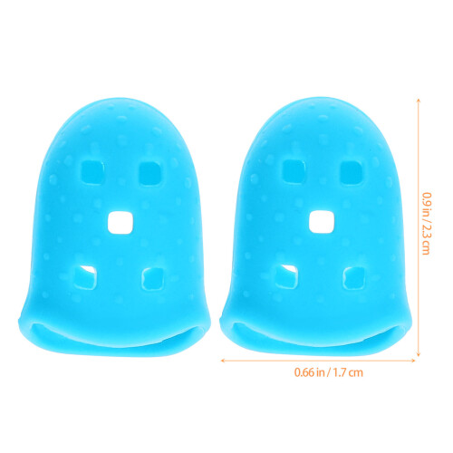 10pcs silicone finger guards for guitar ukulele beginner xs 1