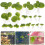 36 pcs aquarium duckweed mini artificial plants for fish tank 9